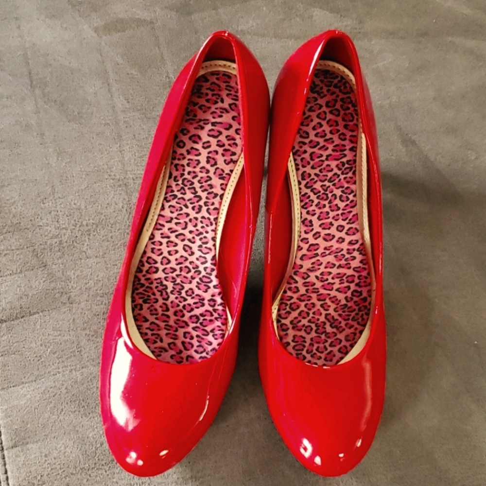 Red high heels